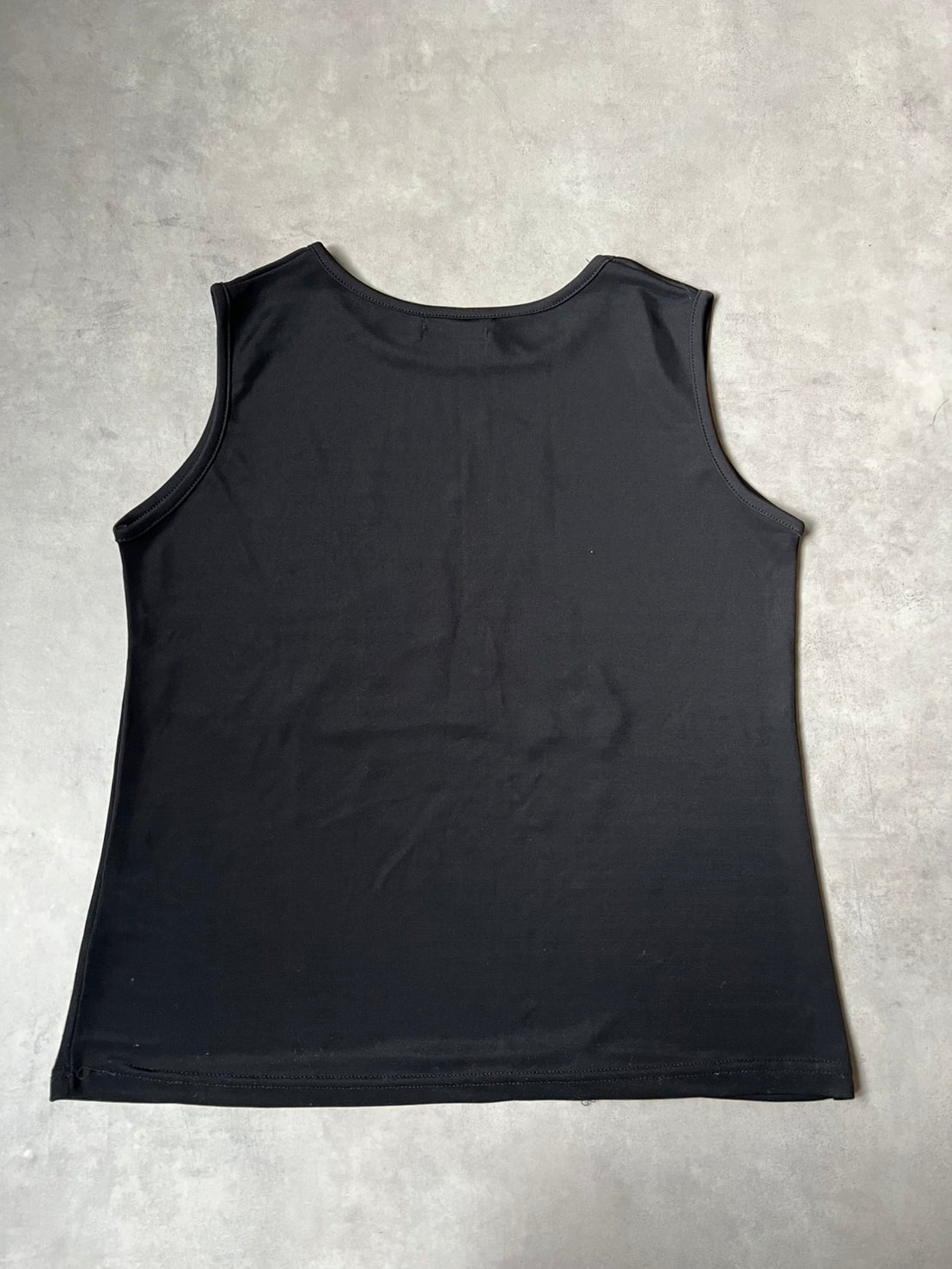 【VINTAGE】Ladies londa Heisei Gyaru Glitter Graphic Tank Top / Shibuya 109 Fashion